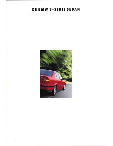 1993 BMW 3 SERIES SALOON BROCHURE DUTCH