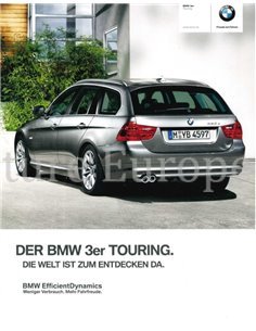 2011 BMW 3ER TOURING PROSPEKT DEUTSCH