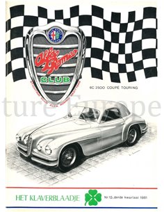 1981 ALFA ROMEO CLUB HET KLAVERBLAADJE 15 NEDERLANDS