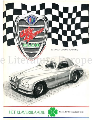 1981 ALFA ROMEO CLUB HET KLAVERBLAADJE 15 NIEDERLÄNDISCH