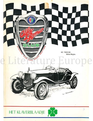 1981 ALFA ROMEO CLUB HET KLAVERBLAADJE 16 NEDERLANDS