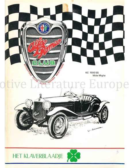 1981 ALFA ROMEO CLUB HET KLAVERBLAADJE 16 NEDERLANDS