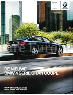 2014 BMW 4 SERIES GRAN COUPÉ BROCHURE DUTCH