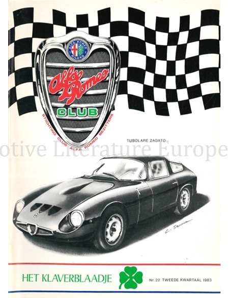 1983 ALFA ROMEO CLUB HET KLAVERBLAADJE 22 NIEDERLÄNDISCH
