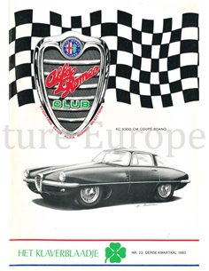 1983 ALFA ROMEO CLUB HET KLAVERBLAADJE 23 DUTCH