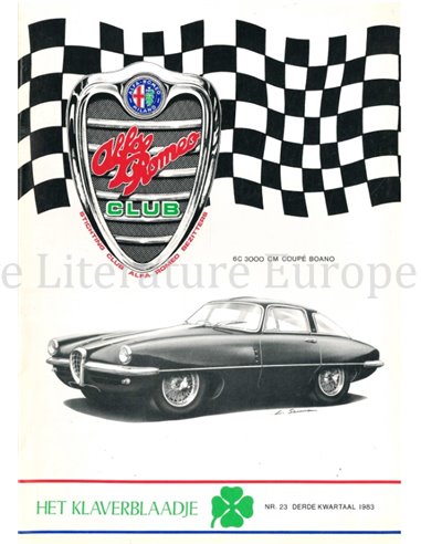 1983 ALFA ROMEO CLUB HET KLAVERBLAADJE 23 DUTCH