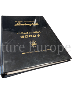 1984 LAMBORGHINI COUNTACH 5000S ONDERDELEN CATALOGUS