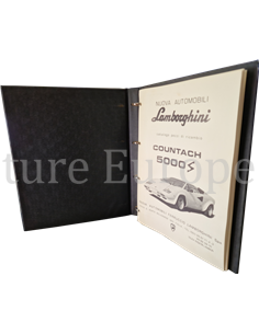 1984 LAMBORGHINI COUNTACH 5000S ONDERDELEN CATALOGUS 2