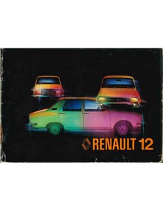 1977 RENAULT 12 BETRIEBSANLEITUNG NIEDERLÄNDISCH
