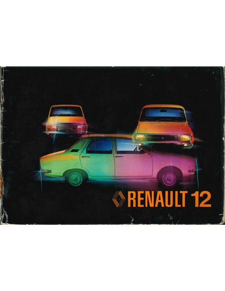 1977 RENAULT 12 BETRIEBSANLEITUNG NIEDERLÄNDISCH