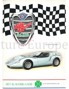 1991 ALFA ROMEO CLUB HET KLAVERBLAADJE 53 NIEDERLÄNDISCH
