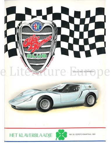 1991 ALFA ROMEO CLUB HET KLAVERBLAADJE 53 DUTCH