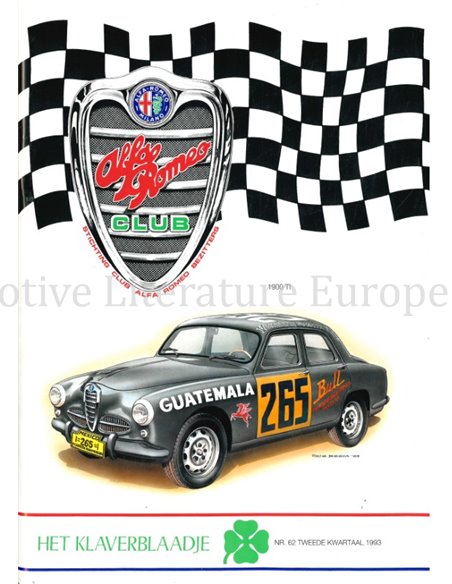 1993 ALFA ROMEO CLUB HET KLAVERBLAADJE 62 DUTCH