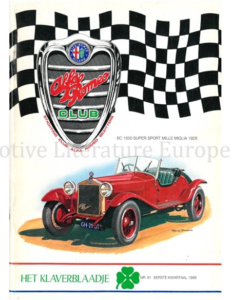 1998 ALFA ROMEO CLUB HET KLAVERBLAADJE 81 NIEDERLÄNDISCH