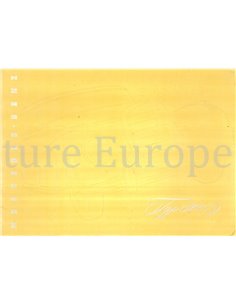 1954 MERCEDES BENZ 300 S SC BROCHURE DUITS