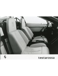 1984 FERRARI TESTAROSSA PERSMAP ENGELS 324/84 2