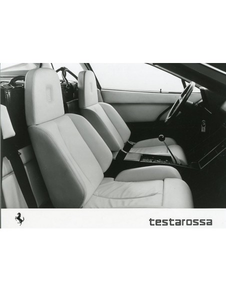 1984 FERRARI TESTAROSSA PERSMAP ENGELS 324/84