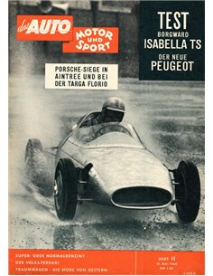 1960 DAS AUTO MOTOR UND SPORT MAGAZINE 20 GERMAN