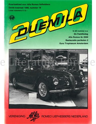 1990 ALFA ROMEO CLUB DUEMILA MAGAZINE 19 DUTCH