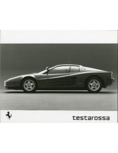 1984 FERRARI TESTAROSSA PERSMAP DUITS 324/84 2