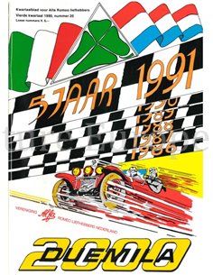 1990 ALFA ROMEO CLUB DUEMILA MAGAZINE 20 NIEDERLÄNDISCH