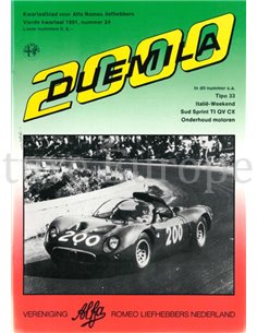1991 ALFA ROMEO CLUB DUEMILA MAGAZINE 24 DUTCH