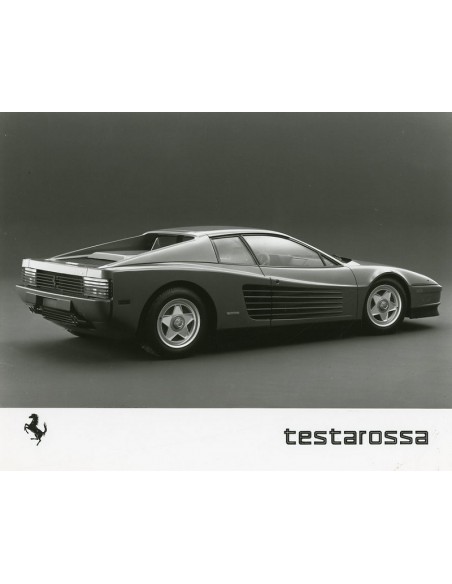 1984 FERRARI TESTAROSSA PERSMAP DUITS 324/84