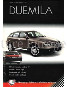 2004 ALFA ROMEO CLUB DUEMILA MAGAZINE 73 NIEDERLÄNDISCH