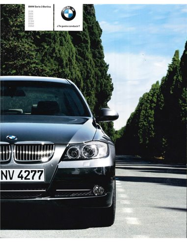 2006 BMW 3 SERIE BROCHURE SPAANS