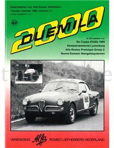 1989 ALFA ROMEO CLUB DUEMILA MAGAZINE 14 NEDERLANDS