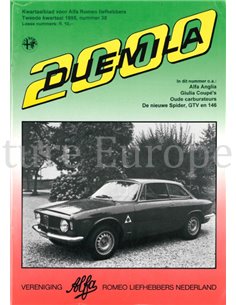 1995 ALFA ROMEO CLUB DUEMILA MAGAZINE 38 NEDERLANDS