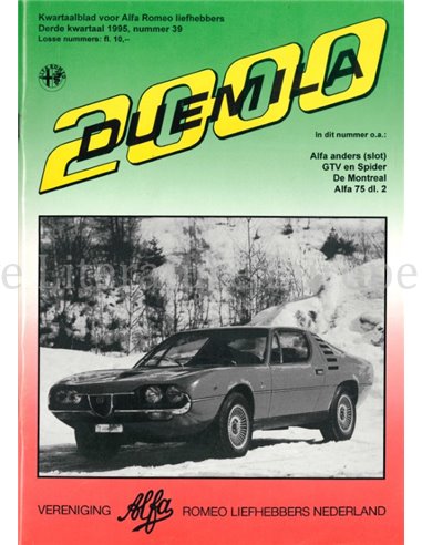 1995 ALFA ROMEO CLUB DUEMILA MAGAZINE 39 NEDERLANDS