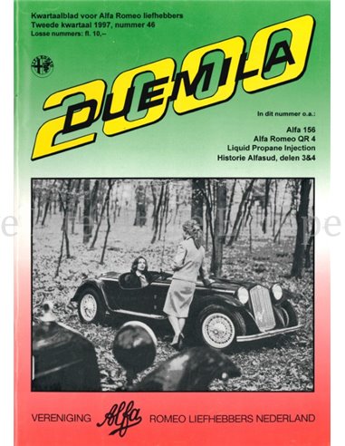 1997 ALFA ROMEO CLUB DUEMILA MAGAZINE 46 NIEDERLÄNDISCH