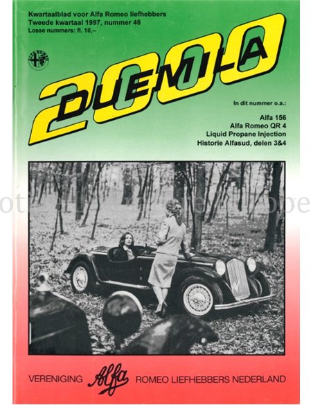 1997 ALFA ROMEO CLUB DUEMILA MAGAZINE 46 DUTCH