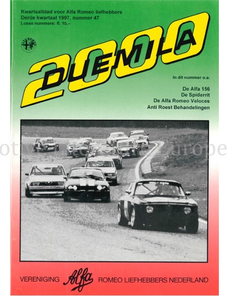 1997 ALFA ROMEO CLUB DUEMILA MAGAZINE 47 NIEDERLÄNDISCH