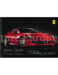 2007 FERRARI 599 GTB FIORANO CARROZZERIA SCAGLIETTI INSTRUCTIEBOEKJE