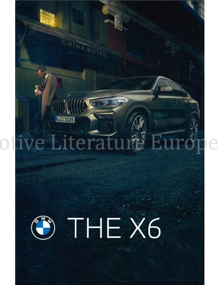 2020 BMW X6 BROCHURE DUTCH