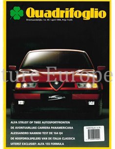 1994 ALFA ROMEO QUADRIFOGLIO MAGAZINE 45 DUTCH