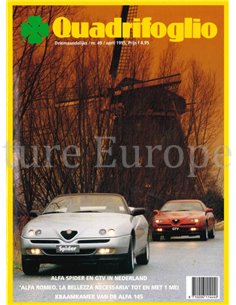1995 ALFA ROMEON QUADRIFOGLIO MAGAZINE 49 DUTCH