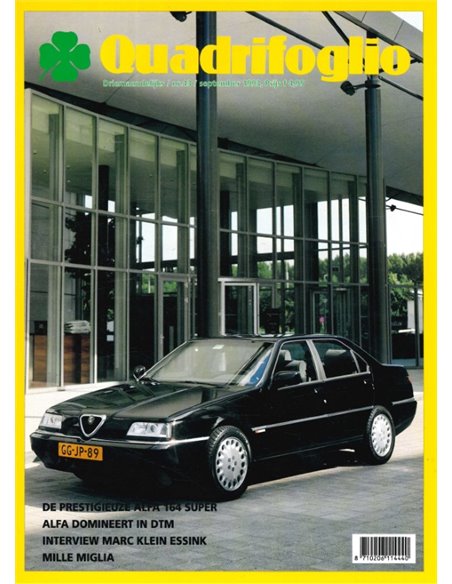 1993 ALFA ROMEO QUADRIFOGLIO MAGAZINE 43 NEDERLANDS