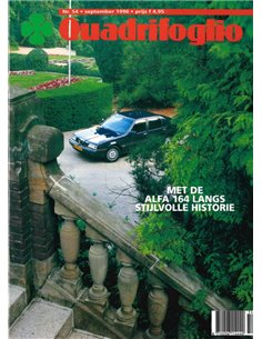 1996 ALFA ROMEO QUADRIFOGLIO MAGAZINE 54 NIEDERLÄNDISCH