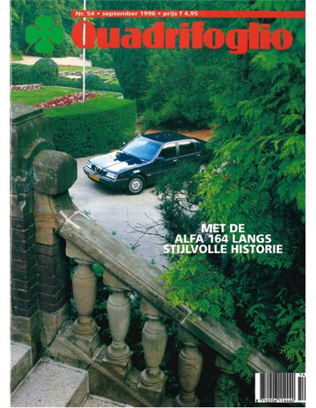 1996 ALFA ROMEO QUADRIFOGLIO MAGAZINE 54 DUTCH