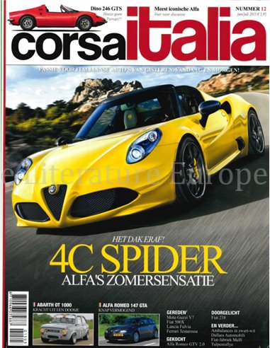 2016 CORSA ITALIA MAGAZINE 12 NEDERLANDS