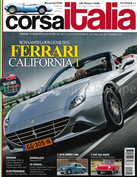 2016 CORSA ITALIA MAGAZIN 13 NIEDERLÄNDISCH