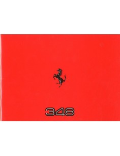 1989 FERRARI 348 PERSMAP ITALIAANS 572/89