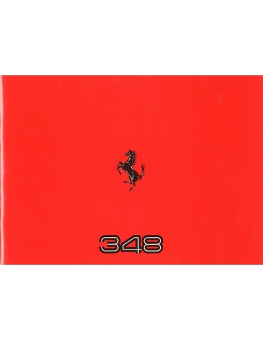 1989 FERRARI 348 PERSMAP ITALIAANS 572/89
