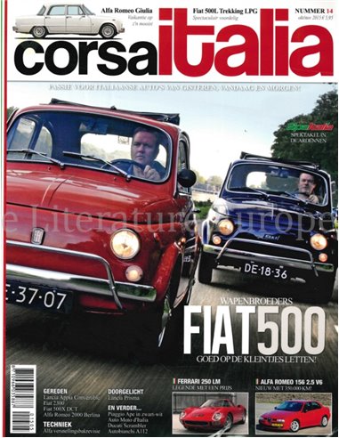 2015 CORSA ITALIA MAGAZINE 14 NEDERLANDS