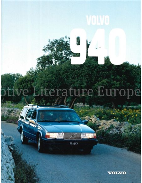 1997 VOLVO 940 PROSPEKT DEUTSCH