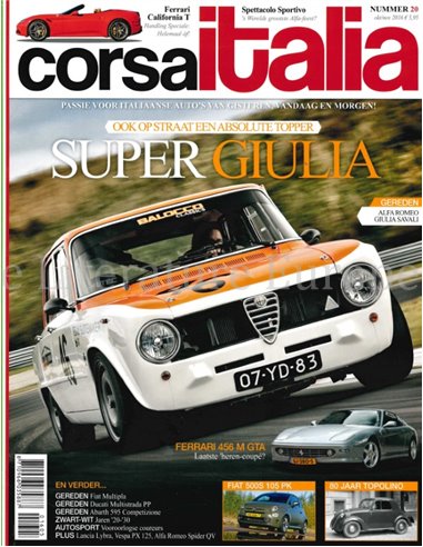 2016 CORSA ITALIA MAGAZIN 20 NIEDERLÄNDISCH