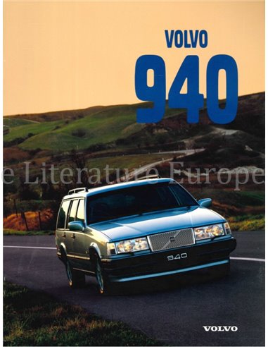 1997 VOLVO 940 BROCHURE DUITS